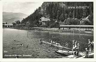 Strandbad in Friessach - Friesach - alte historische Fotos Ansichten Bilder Aufnahmen Ansichtskarten 