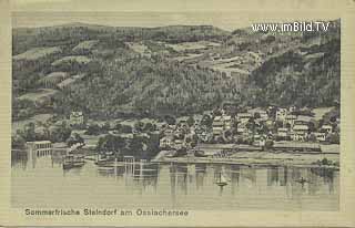 Steindorf vom See - Steindorf am Ossiacher See - alte historische Fotos Ansichten Bilder Aufnahmen Ansichtskarten 