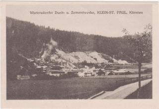 Wietersdorf - Zementwerke - Klein St. Paul - alte historische Fotos Ansichten Bilder Aufnahmen Ansichtskarten 