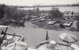 Faakersee Sandbank, Strandbad Schaffler - alte historische Fotos Ansichten Bilder Aufnahmen Ansichtskarten 