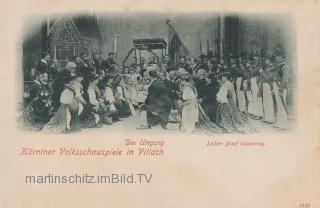 Kärntner Volksschauspiele in Villach - Der Umgong - Oesterreich - alte historische Fotos Ansichten Bilder Aufnahmen Ansichtskarten 
