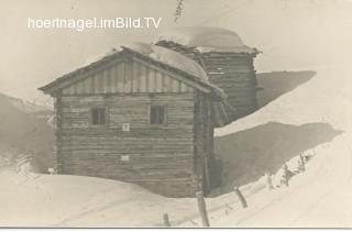 Almhütte (vermutlich in Assling) - Oesterreich - alte historische Fotos Ansichten Bilder Aufnahmen Ansichtskarten 