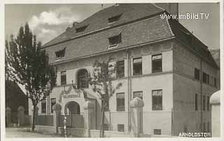 Volksschule Arnoldstein - Villach Land - alte historische Fotos Ansichten Bilder Aufnahmen Ansichtskarten 