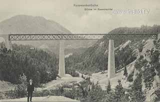 Brücke Karawankenbahn - Villach Land - alte historische Fotos Ansichten Bilder Aufnahmen Ansichtskarten 