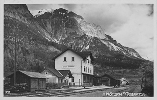 Bahnhof Nötsch - Villach Land - alte historische Fotos Ansichten Bilder Aufnahmen Ansichtskarten 