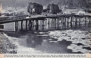 Heifuhrdahamfihrn Brücke von Süden - Weißensee - alte historische Fotos Ansichten Bilder Aufnahmen Ansichtskarten 
