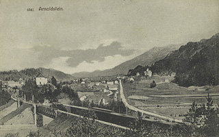 Gailitz Bahnstrecke mit Zug - Villach Land - alte historische Fotos Ansichten Bilder Aufnahmen Ansichtskarten 