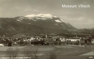 Ausblick von Maria Gail aus, um 1915 - Villach - alte historische Fotos Ansichten Bilder Aufnahmen Ansichtskarten 