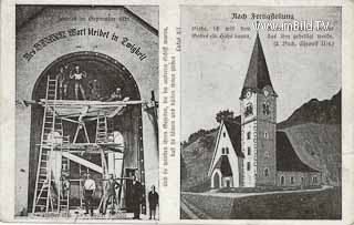 Hermagor - Evangelische Kirche - Hermagor-Pressegger See - alte historische Fotos Ansichten Bilder Aufnahmen Ansichtskarten 