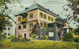 Pörtschach - Etabilissement Werzer - Klagenfurt Land - alte historische Fotos Ansichten Bilder Aufnahmen Ansichtskarten 