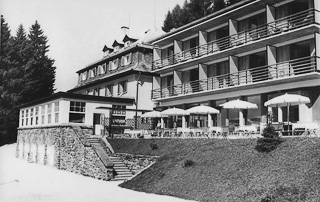 Berghotel - Kanzelhöhe - alte historische Fotos Ansichten Bilder Aufnahmen Ansichtskarten 