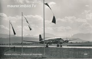 Flughafen Klagenfurt - alte historische Fotos Ansichten Bilder Aufnahmen Ansichtskarten 