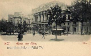 Wien, Börse - alte historische Fotos Ansichten Bilder Aufnahmen Ansichtskarten 