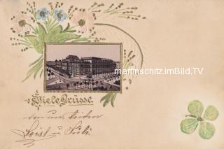 Wien, K.K. Universität - alte historische Fotos Ansichten Bilder Aufnahmen Ansichtskarten 