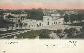 Wien, Augarten - alte historische Fotos Ansichten Bilder Aufnahmen Ansichtskarten 
