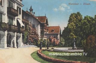 Warmbad Villach  - Villach - alte historische Fotos Ansichten Bilder Aufnahmen Ansichtskarten 