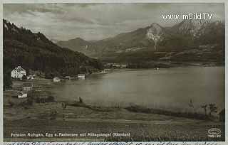 Egg- Pension Aschgan - Villach - alte historische Fotos Ansichten Bilder Aufnahmen Ansichtskarten 