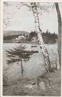 Brandstätters Gasthof - Magdalener See - Villach - alte historische Fotos Ansichten Bilder Aufnahmen Ansichtskarten 