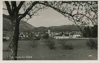 Villach - St. Martin - Villach - alte historische Fotos Ansichten Bilder Aufnahmen Ansichtskarten 