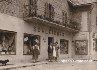 Drobollach, Geschäft von Rupert Schleicher - Villach - alte historische Fotos Ansichten Bilder Aufnahmen Ansichtskarten 