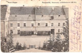 Neumarkt in Steiermark - Hotel Hinker - Neumarkt in Steiermark - alte historische Fotos Ansichten Bilder Aufnahmen Ansichtskarten 