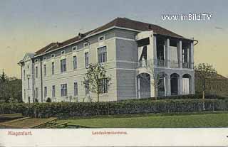 Landeskrankenheim - Klagenfurt(Stadt) - alte historische Fotos Ansichten Bilder Aufnahmen Ansichtskarten 