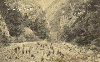 Unterloibl Partie in der Kottla Naturfreunde - alte historische Fotos Ansichten Bilder Aufnahmen Ansichtskarten 