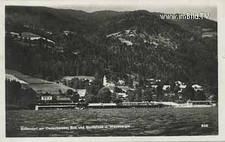 Bootshaus Weneberger - Sattendorf - alte historische Fotos Ansichten Bilder Aufnahmen Ansichtskarten 
