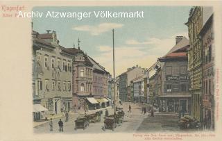 Klagenfurt, Alter Platz - Klagenfurt am Wörthersee - alte historische Fotos Ansichten Bilder Aufnahmen Ansichtskarten 