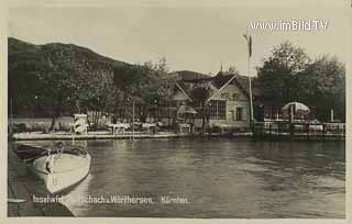 Pörtschach Inselwirt - Pörtschach am Wörther See - alte historische Fotos Ansichten Bilder Aufnahmen Ansichtskarten 