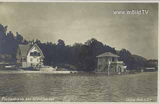Villa Schnür - Pörtschach am Wörther See - alte historische Fotos Ansichten Bilder Aufnahmen Ansichtskarten 