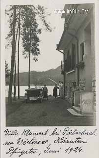 Villa Klauwert - Pörtschach am Wörther See - alte historische Fotos Ansichten Bilder Aufnahmen Ansichtskarten 