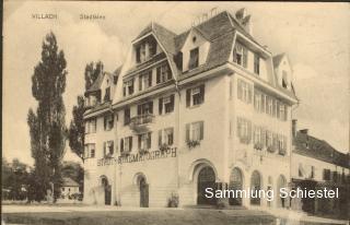Das Kinogebäude - Villach-Innere Stadt - alte historische Fotos Ansichten Bilder Aufnahmen Ansichtskarten 