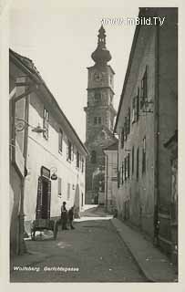 Wolfsberg - Gerichtsgasse - alte historische Fotos Ansichten Bilder Aufnahmen Ansichtskarten 