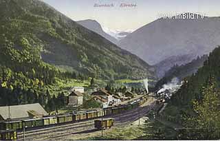 Bahnhof in Rosenbach - Villach Land - alte historische Fotos Ansichten Bilder Aufnahmen Ansichtskarten 