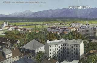 Blickrichtung Süden - Villach - alte historische Fotos Ansichten Bilder Aufnahmen Ansichtskarten 