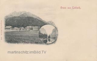 Toblach im Pustertal - alte historische Fotos Ansichten Bilder Aufnahmen Ansichtskarten 