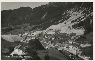 Kreuth bei Bleiberg - Bad Bleiberg - alte historische Fotos Ansichten Bilder Aufnahmen Ansichtskarten 