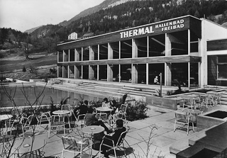 Thermalbad Bleiberg - Bad Bleiberg - alte historische Fotos Ansichten Bilder Aufnahmen Ansichtskarten 