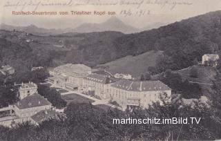 Rohitsch-Sauerbrunn, vom Triestiner Kogel - Sann-Gegend (Savinjska) - alte historische Fotos Ansichten Bilder Aufnahmen Ansichtskarten 