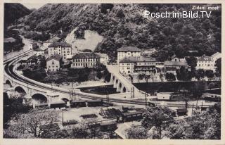 Zidani most / Steinbrück mit Bahhof - Sann-Gegend (Savinjska) - alte historische Fotos Ansichten Bilder Aufnahmen Ansichtskarten 