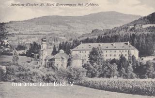 Volders, Serviten-Kloster St. Karl Borromaeus - Innsbruck-Land - alte historische Fotos Ansichten Bilder Aufnahmen Ansichtskarten 