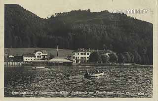 Erholungsheim Bankverein - St. Kanzian am Klopeiner See - alte historische Fotos Ansichten Bilder Aufnahmen Ansichtskarten 