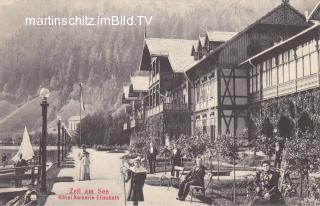 Zell am See, Hotel Kaiserin Elisabeth - alte historische Fotos Ansichten Bilder Aufnahmen Ansichtskarten 