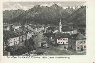 Mauthen im Gailtal - Kötschach-Mauthen - alte historische Fotos Ansichten Bilder Aufnahmen Ansichtskarten 