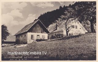 Goritschach, Almgasthof Illitschhöhe - Finkenstein am Faaker See - alte historische Fotos Ansichten Bilder Aufnahmen Ansichtskarten 