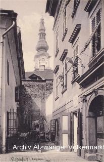 Klagenfurt Badgasse - Badgasse - alte historische Fotos Ansichten Bilder Aufnahmen Ansichtskarten 