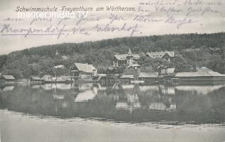 Militärschwimmschule - alte historische Fotos Ansichten Bilder Aufnahmen Ansichtskarten 