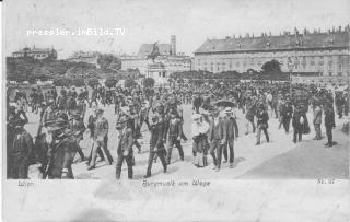 Burgmusik am Wege - Wien  1.,Innere Stadt - alte historische Fotos Ansichten Bilder Aufnahmen Ansichtskarten 