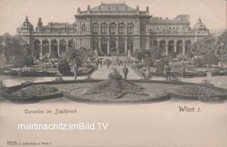 Wien, Cursalon im Stadtpark - Wien  1.,Innere Stadt - alte historische Fotos Ansichten Bilder Aufnahmen Ansichtskarten 